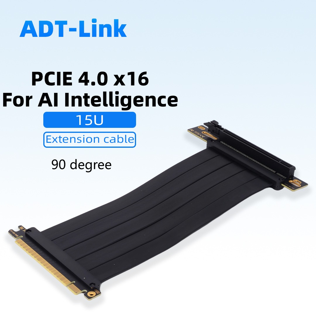 Pcie 5.0 Gpu Riser Cable - كابل تمديد بطاقة الرسومات PCIE 4.0