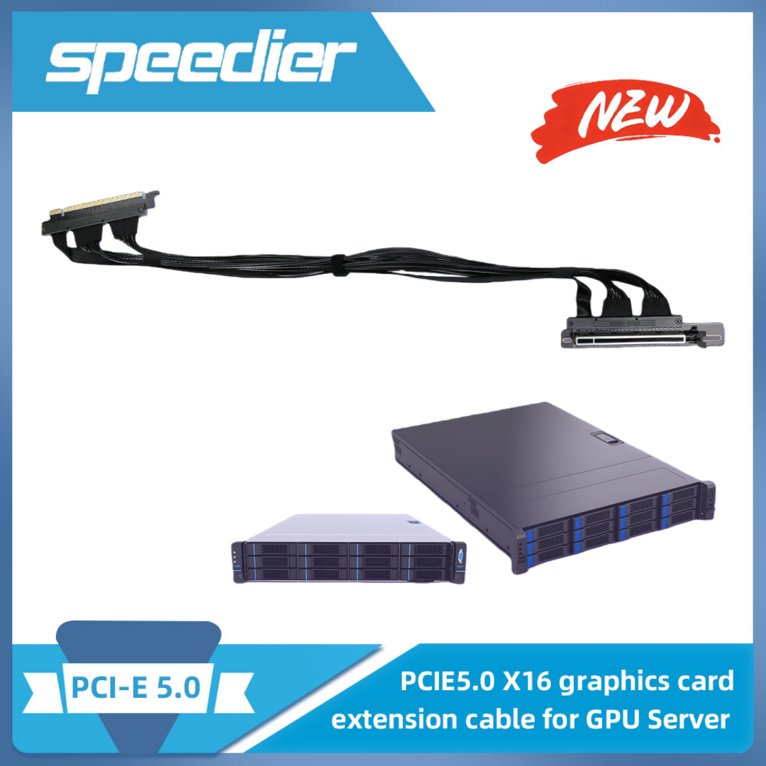 Pcie 5.0 Gpu Riser Cable - كابل تمديد بطاقة الرسومات PCIE 5.0