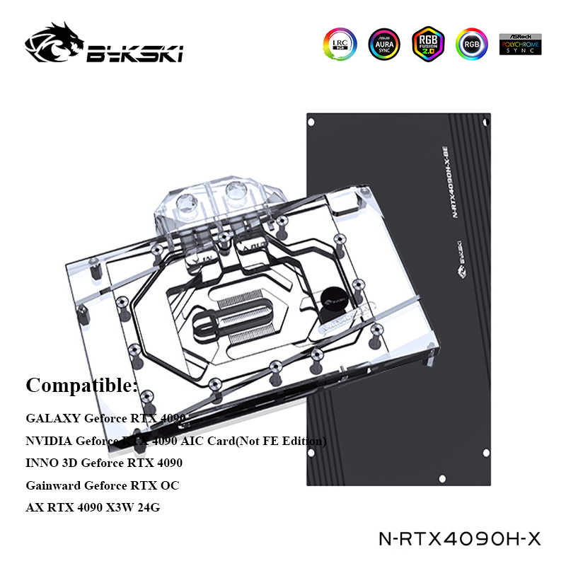 Bykski Water Block لـ NVIDIA ( - مراجعة Rtx 4090 Water Block وسعره