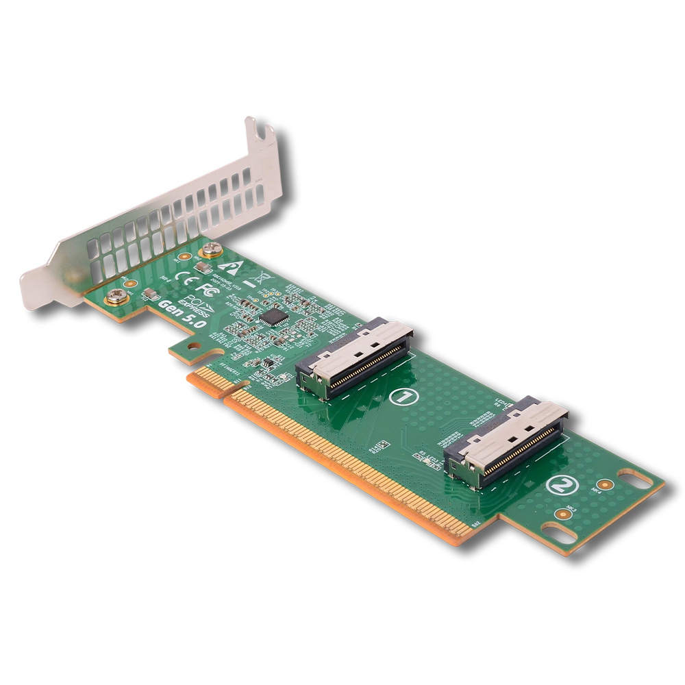 PCIe 5.0X16 بطاقة محول 1u ارتف - مراجعة Pcie 5.0 Gpu Riser Cable وسعره
