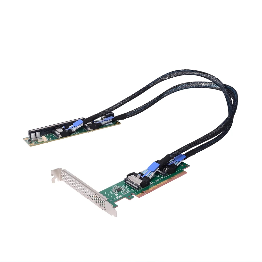 مجموعة محول PCI-e 5.0 X16 إلى  - مراجعة Pcie 5.0 Gpu Riser Cable وسعره